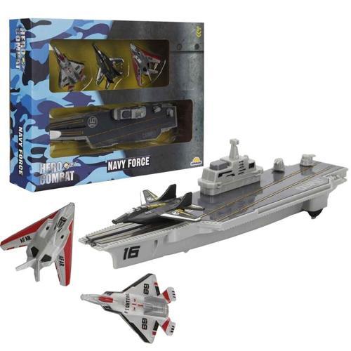 ASKER OYUN SET JET/UÇAK GEMİSİ 4PRÇ Kız Erkek Çocuk Oyuncak Eğitici Oyuncaklar