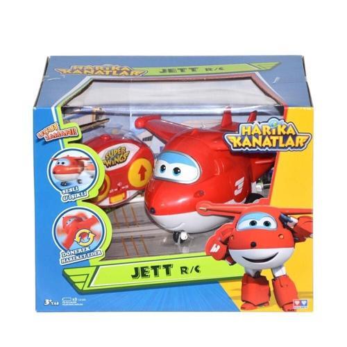 Harika Kanatlar Uzaktan Kumandalı Sesli ve Işıklı Jett Kız Erkek Çocuk Oyuncak Eğitici Oyuncaklar
