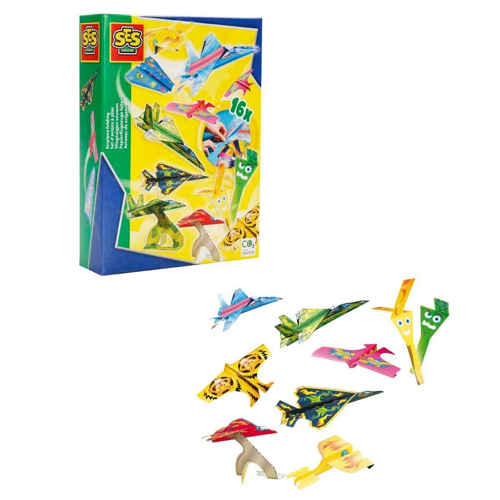 Kağıttan Uçak Yapımı Seti Kız Erkek Çocuk Oyuncak Eğitici Oyuncaklar