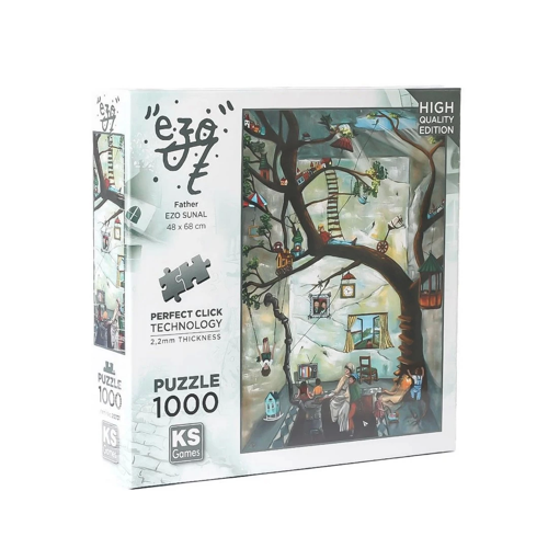 KS Games Father Puzzle 1000 Parça 20731 Kız Erkek Çocuk Oyuncak Eğitici Oyuncaklar