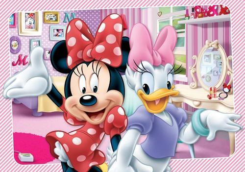 KS Minnie Puzzle 200 Parça Kız Erkek Çocuk Oyuncak Eğitici Oyuncaklar