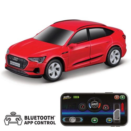 Maisto 1:41 APP Control Kumandalı Metal Araba - Audi e-tron Sport Kız Erkek Çocuk Oyuncak Eğitici Oy