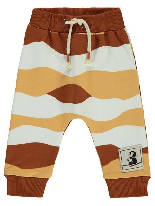 Dalgalı Çizgi 6-18 Ay Eşofman Altı - Turuncu6-9 Ay