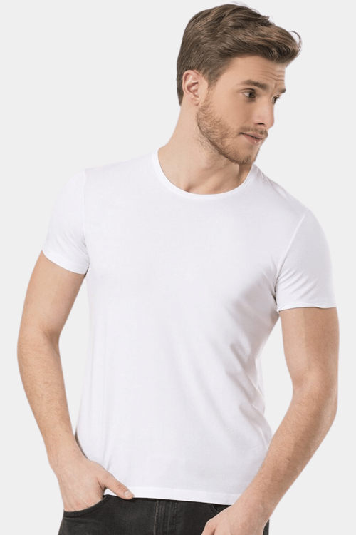 Erkek Tshirt MONTE CARLO/Beyaz