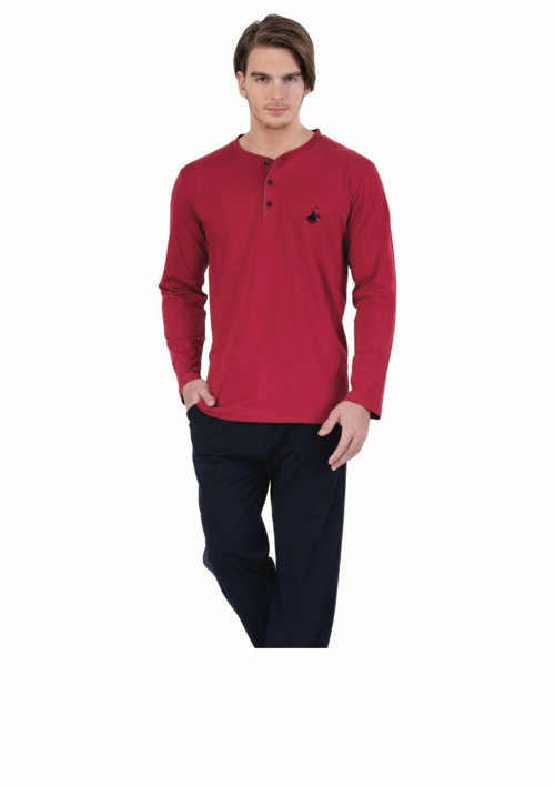 Uzun Kol Erkek Pijama Takımı 881