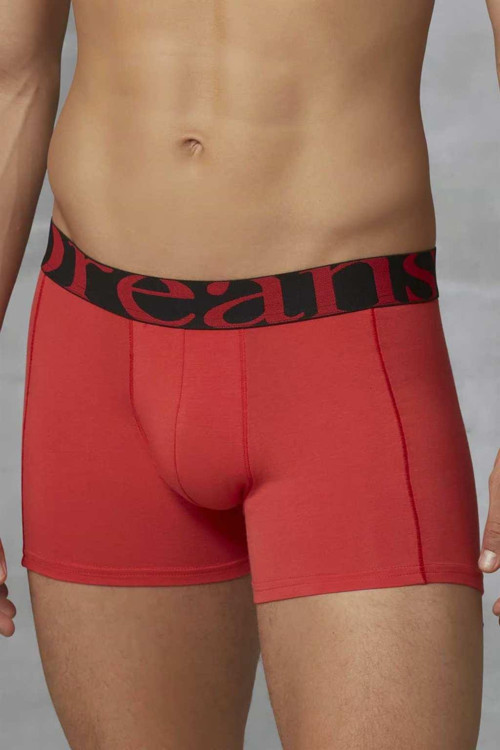 Kırmızı Erkek Modal Torbalı Normal Paça Boxer 1777