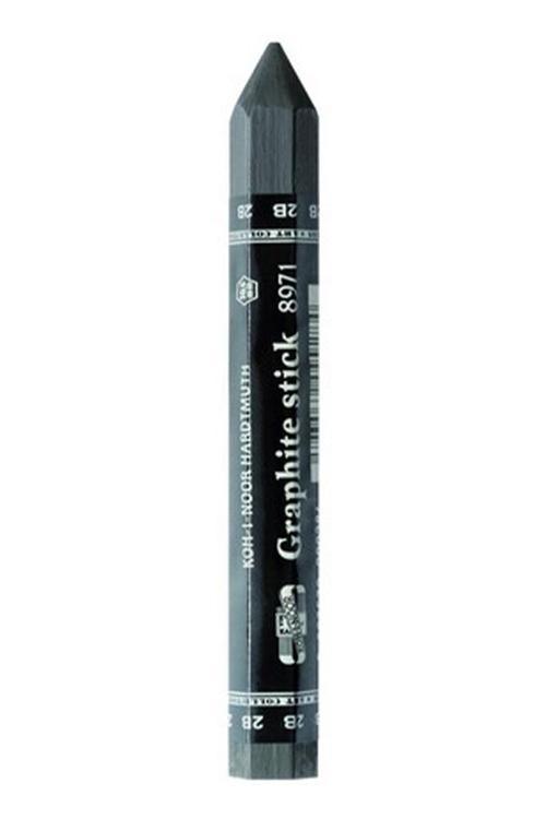 Jumbo Graphite Stick 2B 1 Adet Agaçsız Kalın Grafit Füzen Kömür Kalem Karakalem