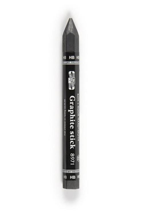 Jumbo Graphite Stick Hb 1 Adet Agaçsız Kalın Grafit Füzen Kömür Kalem Karakalem