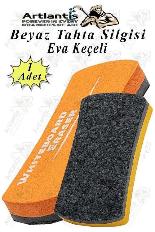 Yazı Tahta Silgisi Eva 1 Adet Beyaz Yazı Tahtası Silgisi Kaliteli Keçe Uçlu Eva Okul Sınıf Ofis Kuru Silgi
