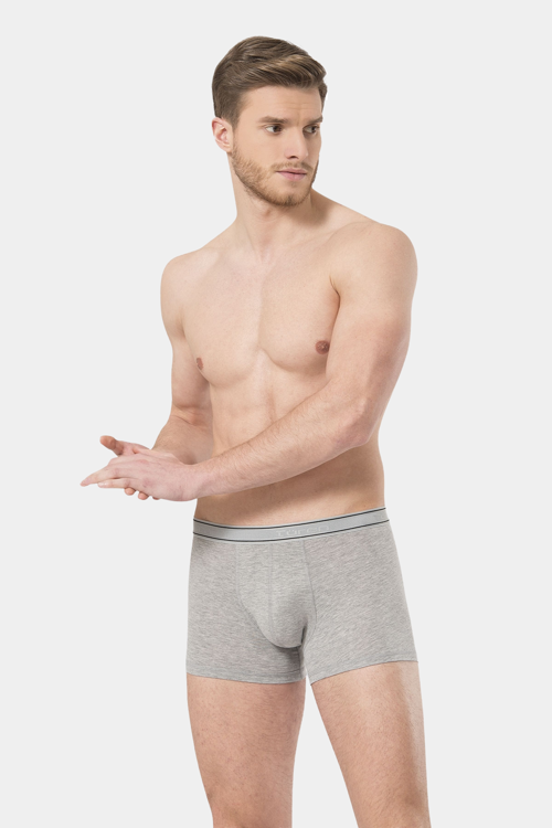 Erkek Likralı Boxer 165/Gri