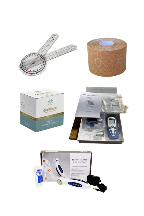 Fizyo -Set 1 Ultrason Stimülasyon Iğne Ve Gonyometre Band