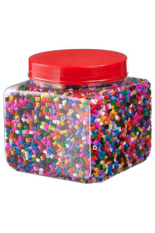 Pyssla Boncuk Çeşitli Renkler (6 Yaş Üzeri Çocuklar İçin Daha Uygundur).