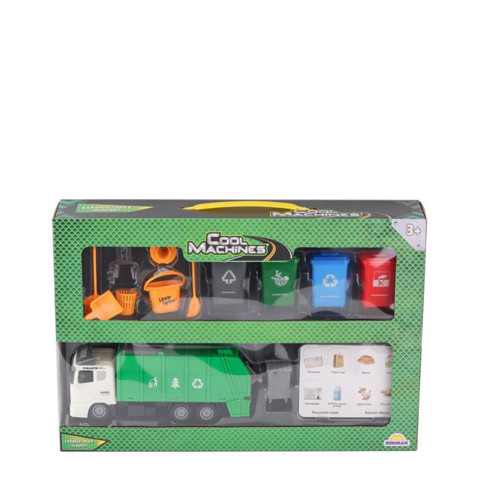 4514 SUN-RST-CLM-OYUN SET YEŞİL ÇÖP KAMYONU
