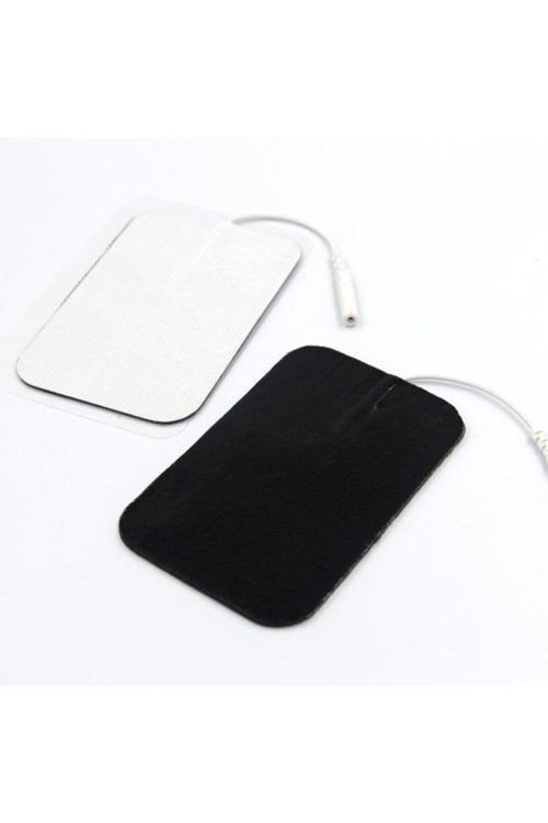 Kablolu / Soketli Elektrot 5X9 Cm Ems Tens Cihazı Pin Girişli Elektrod 1 Paket = 4 Adet