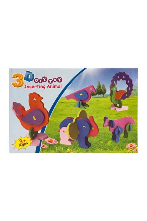 3 Boyutlu Hayvan Puzzle