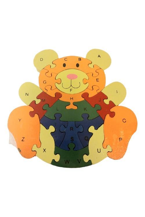Harfleri Ve Sayıları Öğreniyorum Eğitici Minik Ayı Puzzle