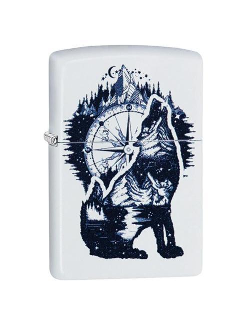 Wolf Mountain Compass Dizayn Çakmak