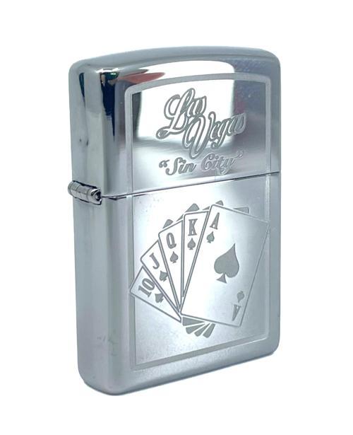 Vegas Sin City Royal Flush Dizayn Çakmak