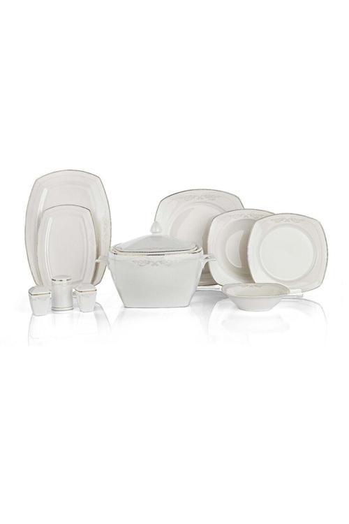 Majestic Yemek Takımı 60 Parça Altın Alt02