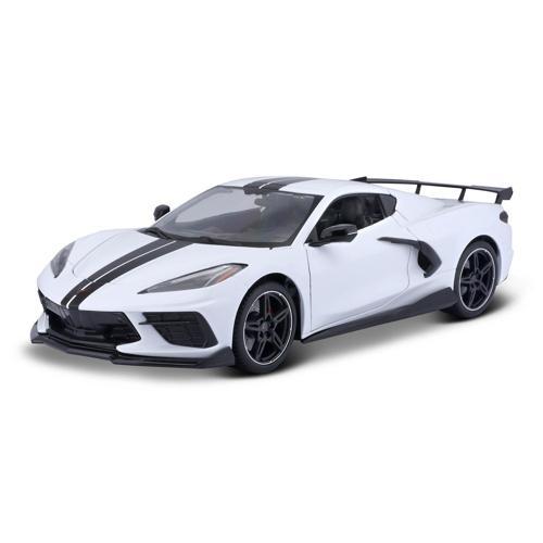 1:18 2020 Chevrolet Corvette Stingray Coupe 31455 - Beyaz