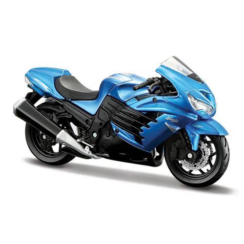 1:18 Kawasaki Ninja ZX-14R Model Motor - Mavi 39025-03