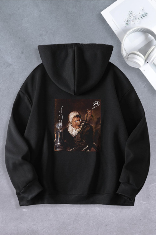 Unisex Kadın Erkek Why Baskılı Oversize Sweatshirt