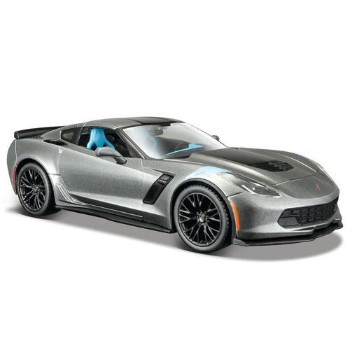 2017 Corvette Grand Sport 1:24 Model Araba Gri