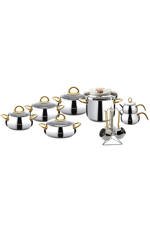 Everest Gold 17 Parça Çelik Çeyiz Set