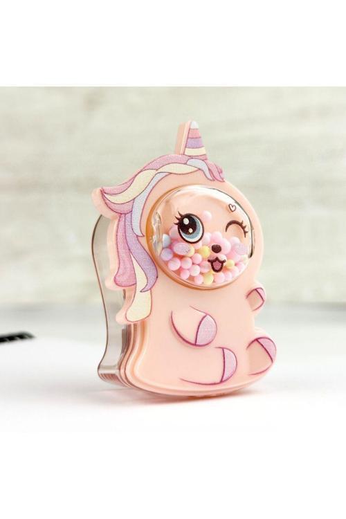 Sevimli Unicorn Tasarımlı Pastel Renkli Kalemtıraş –Mikro Okul Çantaları Kırtasiye Malzemesi