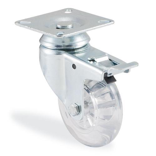 1702 Hcb 050 Şeffaf Tekerlek  Frenli