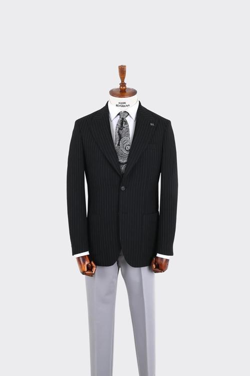 Kırlangıç Yaka Erkek Ceket-KAX5524S