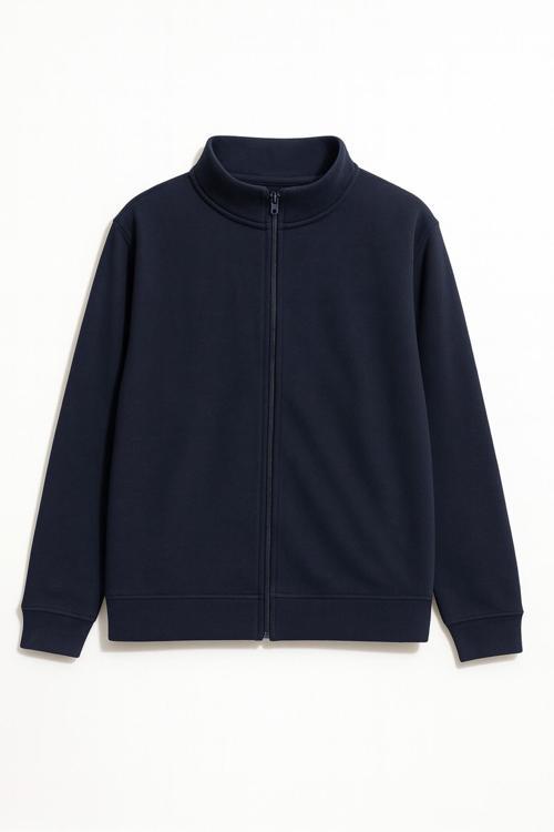 Kadın Fermuarlı İçi Polarlı Sweatshirt