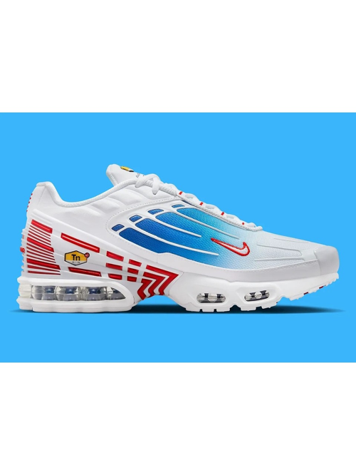 TN Air Max Plus 3 White University Blue