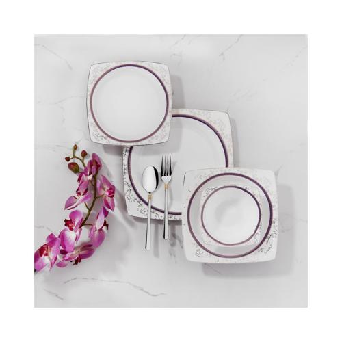 Bone 60 Parça Kare Yemek Takımı A8434