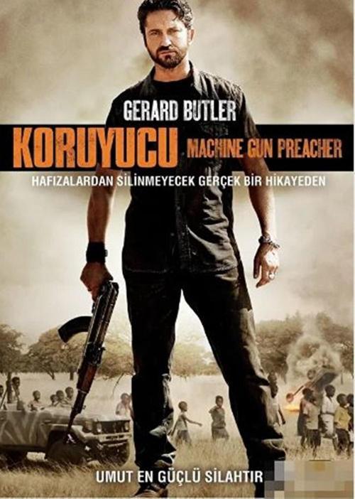 Koruyucu - Machine Gun Preacher ( Türkçe Dublaj ) ( Ambalajında - Sıfır ) DVD