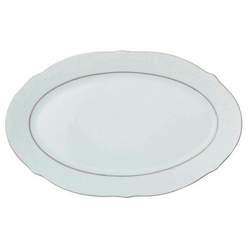 Porland Queen Platin Kayık Tabak 30cm