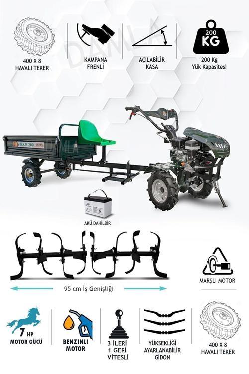 280S3 Çapa Makinesi Ve Römork