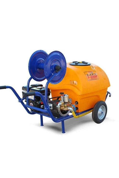 T100B 100 Lt Arabalı Ilaçlama Makinesi 7 Hp Benzin Motorlu