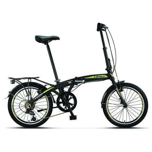 2036 FOLDING KATLANIR BİSİKLET V 20 JANT 6 VİTES BLACK LIME