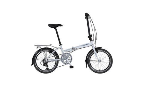 2036 FOLDING KATLANIR BİSİKLET V 20 JANT 6 VİTES WHITE SİLVER RED