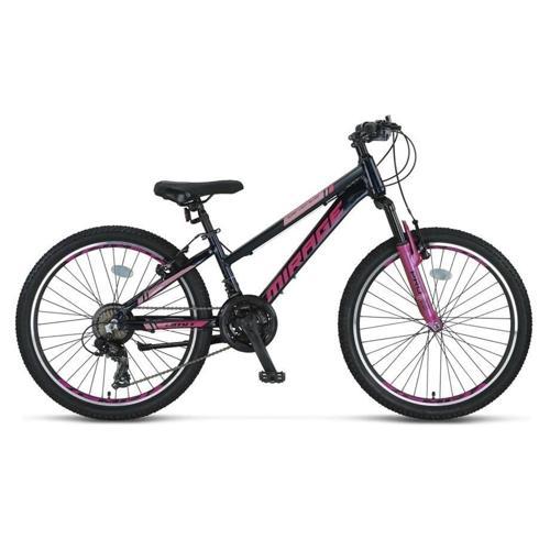 2466 MIRAGE BAYAN DAĞ BİSİKLETİ 305H V 24 JANT 21 VİTES SİYAH PEMBE