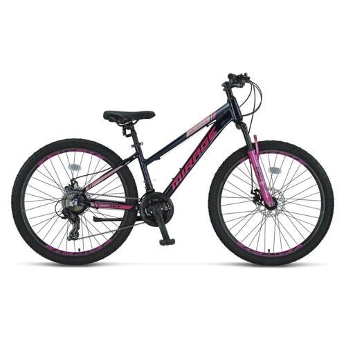 2664 MIRAGE BAYAN DAĞ BİSİKLETİ 357H 2D 24 JANT 21 VİTES SİYAH PEMBE