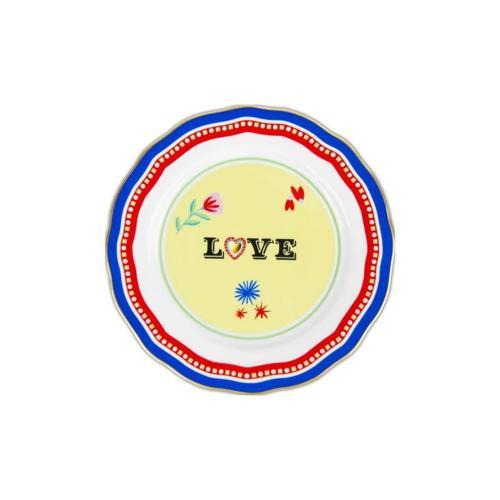 Mamma Mia Love Yazılı Tabak 22 Cm
