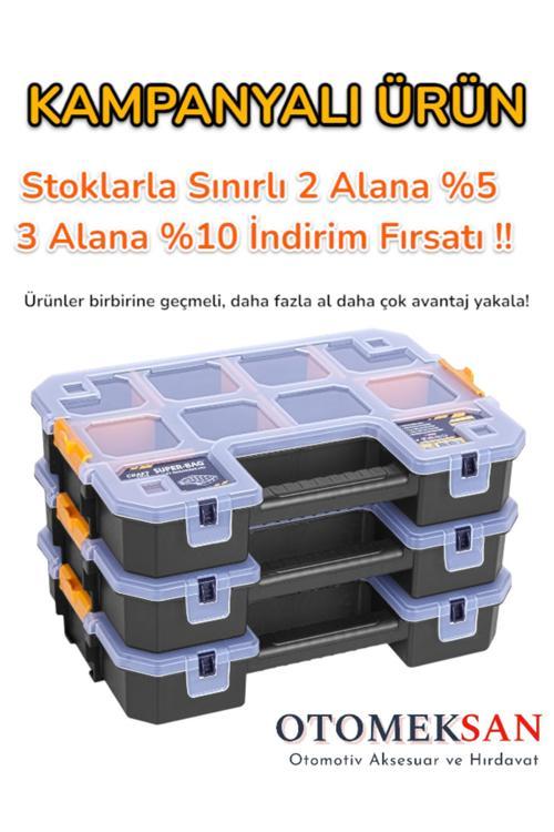 Craft Organizer 200 – Çok Gözlü El İşi & Hobi Düzenleyici Kutusu | Dayanıklı ve Pratik Saklama Çözüm