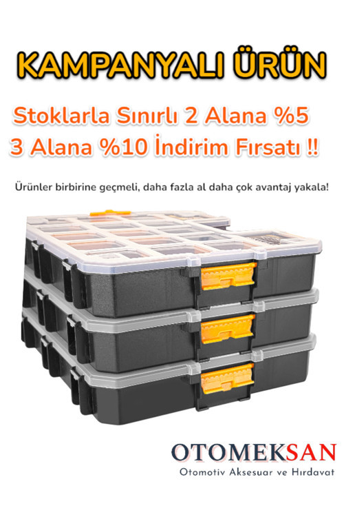 CRAFT ORGANIZER 400 - Çok Gözlü El İşi & Hobi Düzenleyici Kutusu | Dayanıklı ve Pratik Saklama Çözüm