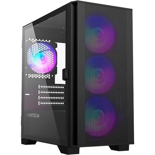 AIR 100 ARGB Micro-ATX Tower, Dört ARGB Fanlı Önceden Kurulmuş, Ultra Minimalist Tasarım, İn