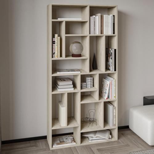 Nicola Kitaplık – 18 Raflı, Modern Kütüphane