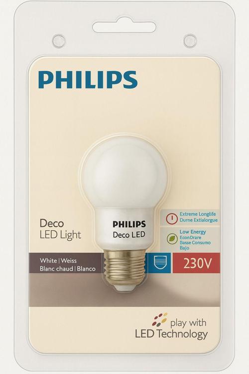 Philips Deco Led Beyaz(Whıte) Led 1W E27