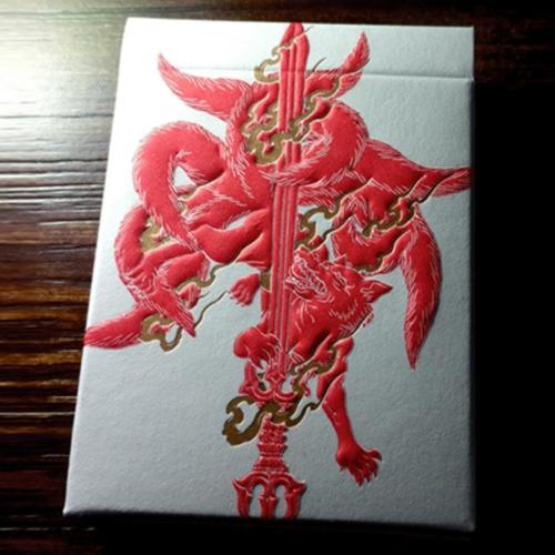 Sumi Kitsune Tale Teller (Craft Letterpressed Tuck) Oyun Kağıdı iskambil Kartları Destesi