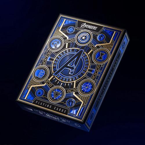 Avengers Blue Mavi Premium Oyun Kağıdı Koleksiyonluk iskambil Kartları